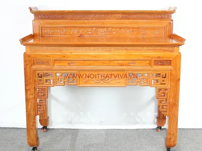 Top 6+ mẫu bàn thờ gỗ đẹp, chuẩn phong thủy bán chạy nhất hiện nay