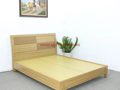 TOP giường gỗ công nghiệp 1m6 từ đơn giản đến cầu kỳ có giá cực “mềm”