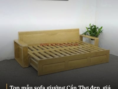Top mẫu sofa giường Cần Thơ đẹp, giá tốt, đặt theo yêu cầu tại xưởng