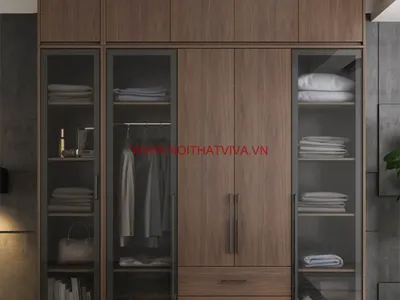 Tủ áo kịch trần cửa kính có gì đặc biệt? Ưu, nhược điểm cần biết Tủ áo kịch trần cửa kính có gì đặc biệt? Ưu, nhược điểm cần biết