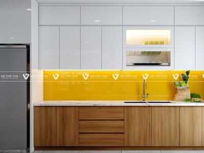 Tủ bếp acrylic hay melamine tốt hơn? So sánh chi tiết từ a–z 