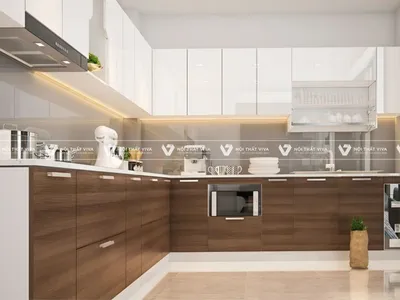 Tủ bếp gỗ công nghiệp MDF giá bao nhiêu? Báo giá chuẩn theo từng thương hiệu