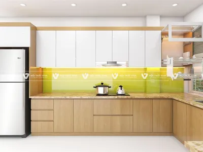 Tủ bếp gỗ công nghiệp Melamine là gì? Ưu điểm, cấu tạo và báo giá chi tiết Tủ bếp gỗ công nghiệp Melamine là gì? Ưu điểm, cấu tạo và báo giá chi tiết