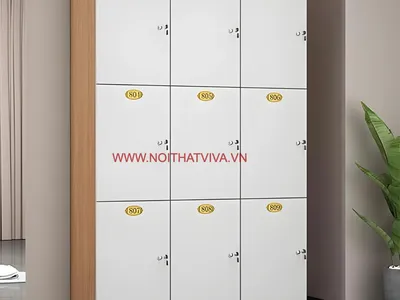 Tủ locker giá rẻ Nội thất Viva cho văn phòng, trường học, nhà xưởng