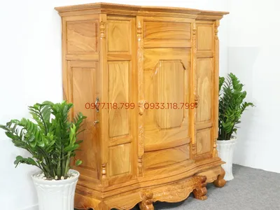 Tủ thờ gia tiên đẹp chuẩn phong thủy, mẫu gỗ tự nhiên bền sang trọng
