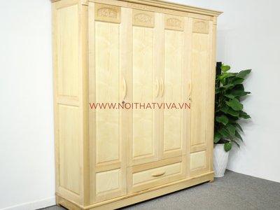 Vì sao nên chọn đóng tủ quần áo bằng gỗ Sồi tại Nội thất Viva?