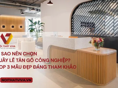 Vì sao nên chọn quầy lễ tân gỗ công nghiệp? Top 3 mẫu đẹp đáng tham khảo Vì sao nên chọn quầy lễ tân gỗ công nghiệp? Top 3 mẫu đẹp đáng tham khảo