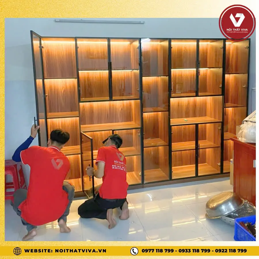 Tủ Kính Trưng Bày
