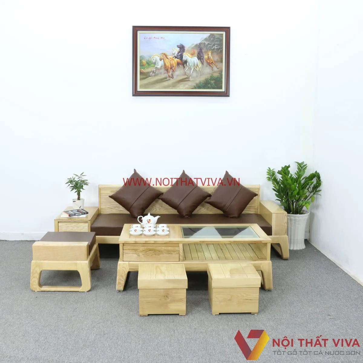 mẫu ghế gỗ sofa đẹp
