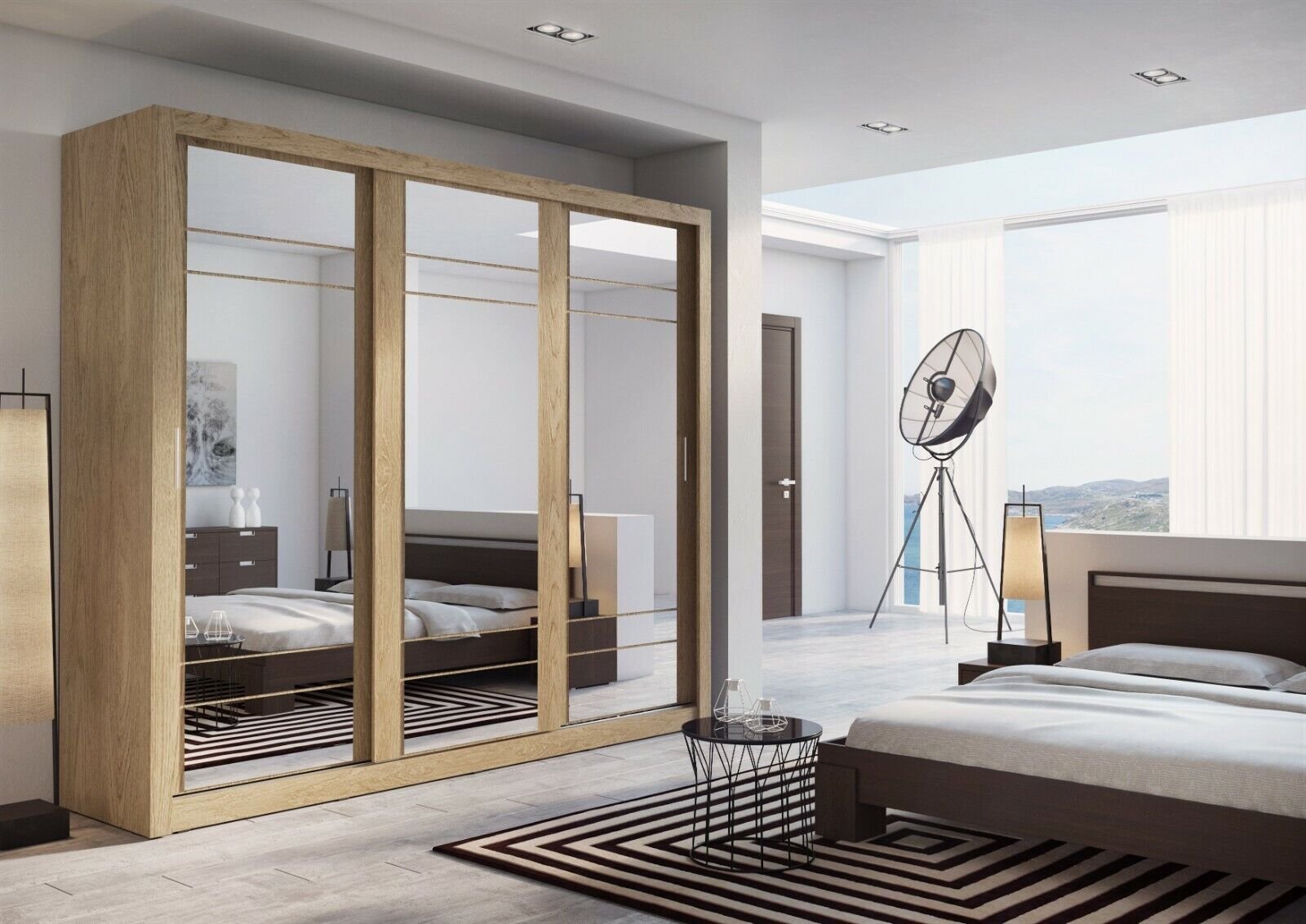 5 mẫu thiết kế tủ quần áo hai buồng hiện đại và phong cách