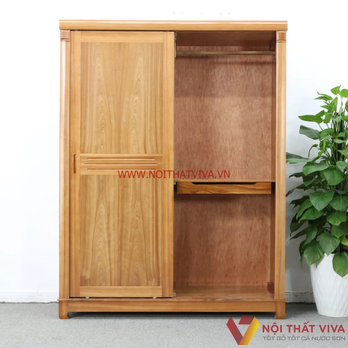 tủ gỗ đẹp phòng ngủ