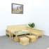 Bộ Sofa Phòng Khách Gỗ Sồi Nga Màu Tự Nhiên Nhỏ Gọn Đẹp Giá Rẻ