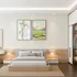 Nội Thất Phòng Ngủ Đẹp Với Kiểu Giường Chân Bệt Hiện Đại 