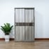 Tủ Quần Áo MDF Cửa Lùa Màu Kem Sọc Đẹp Giá Rẻ