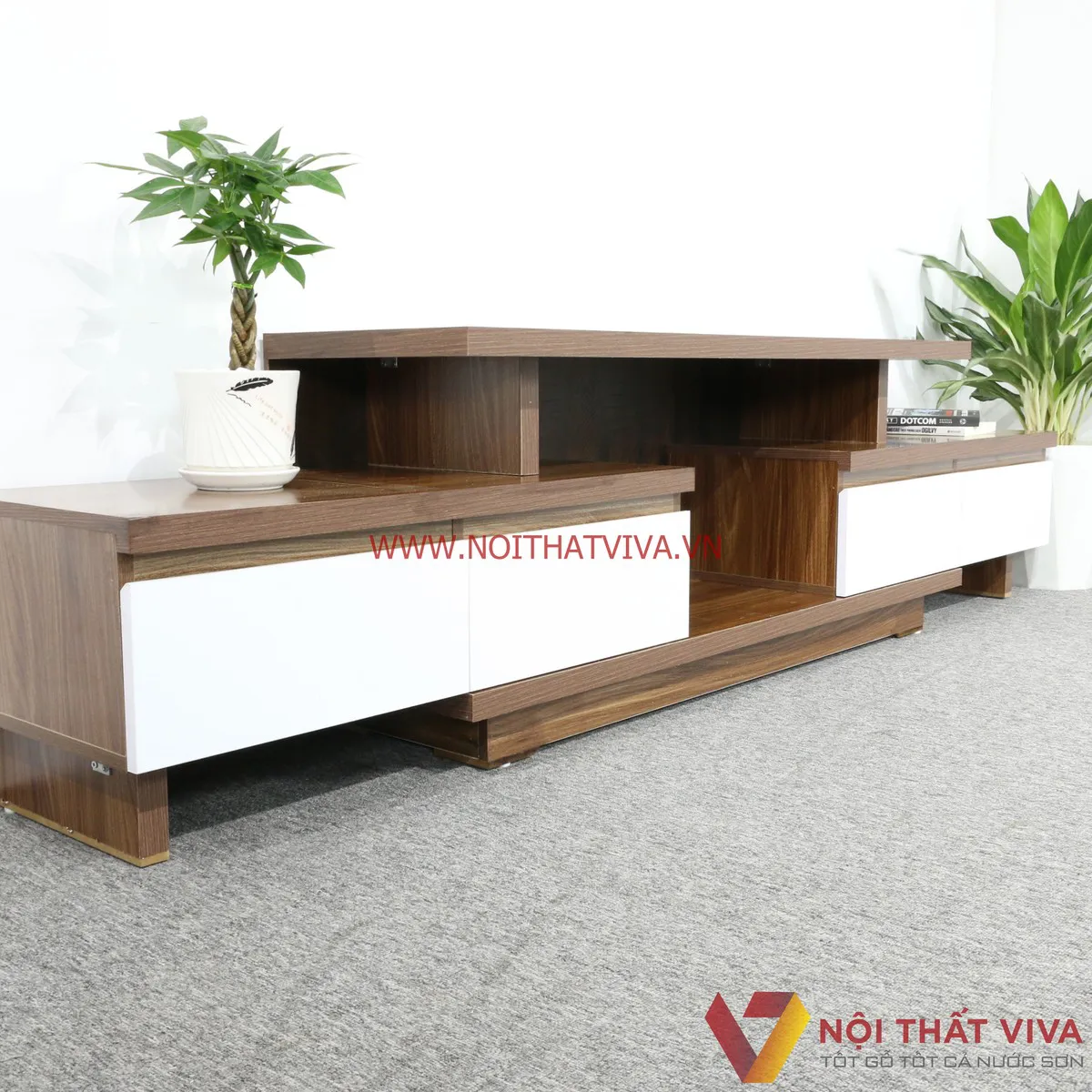 tủ kệ trang trí phòng ngủ