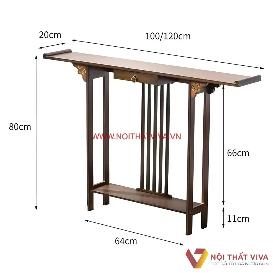 Bàn Console Gỗ