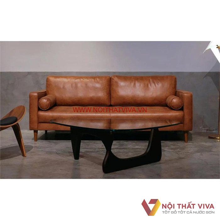 Bàn ghế sofa nệm da đẹp tại Nội thất Viva.