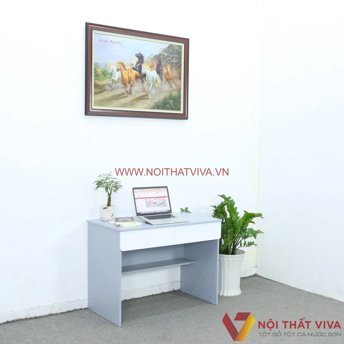 Bàn Học Gỗ Công Nghiệp