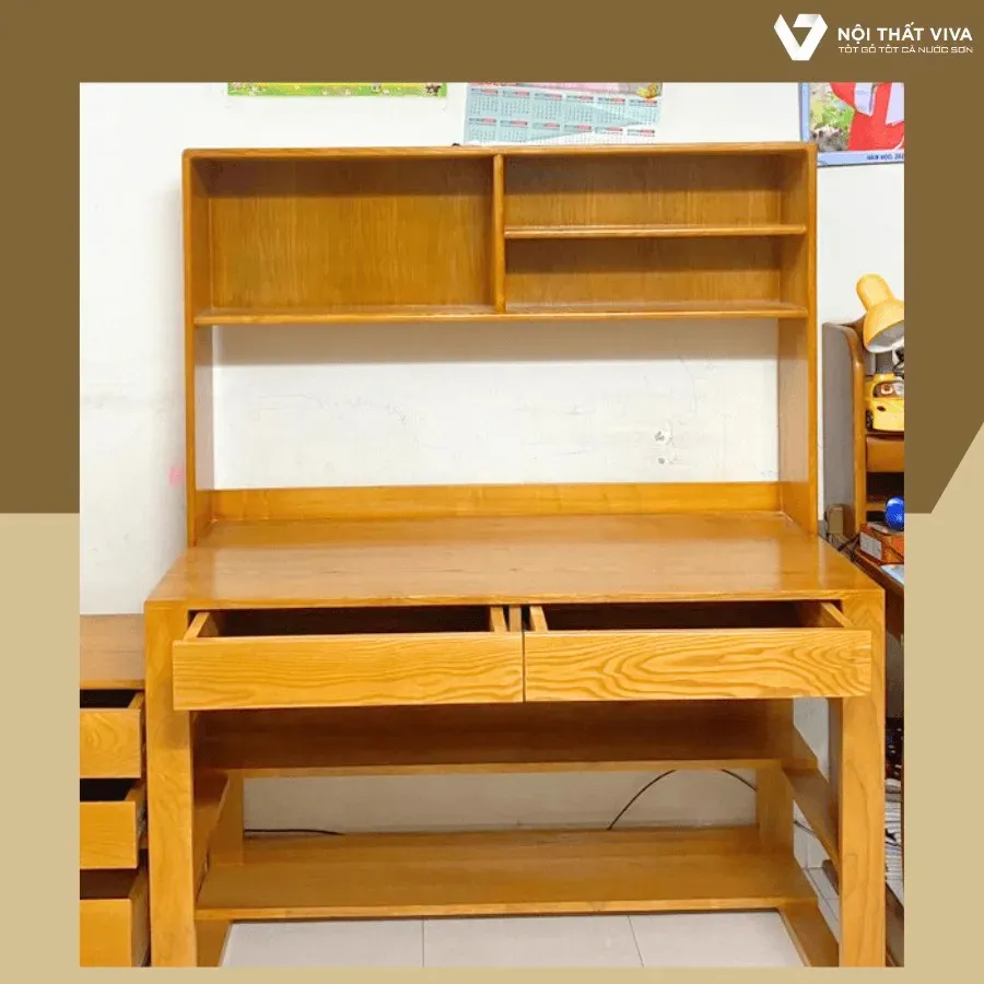 Bàn Học Gỗ Tự Nhiên