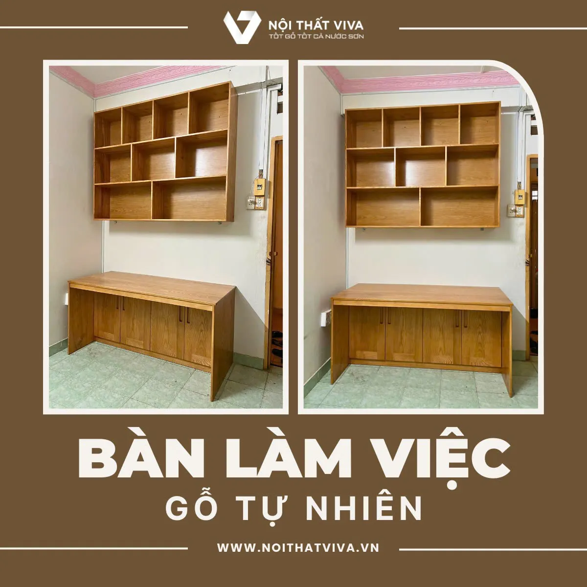 Bàn Làm Việc Gỗ