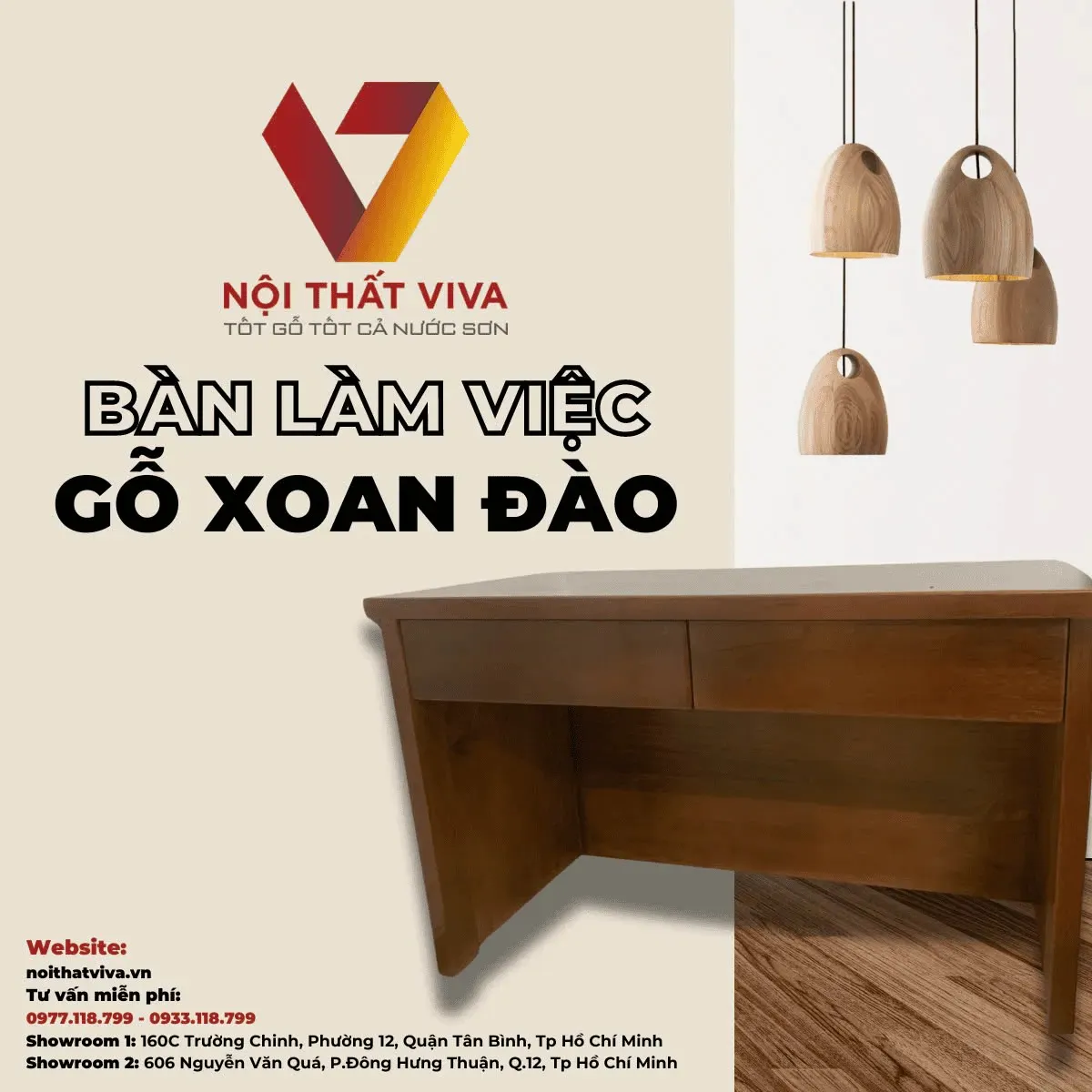 Bàn Làm Việc Gỗ