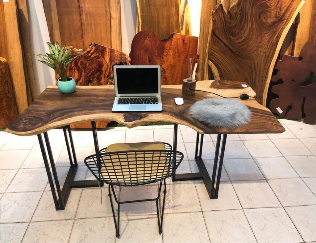 Bàn Làm Việc Gỗ Tự Nhiên