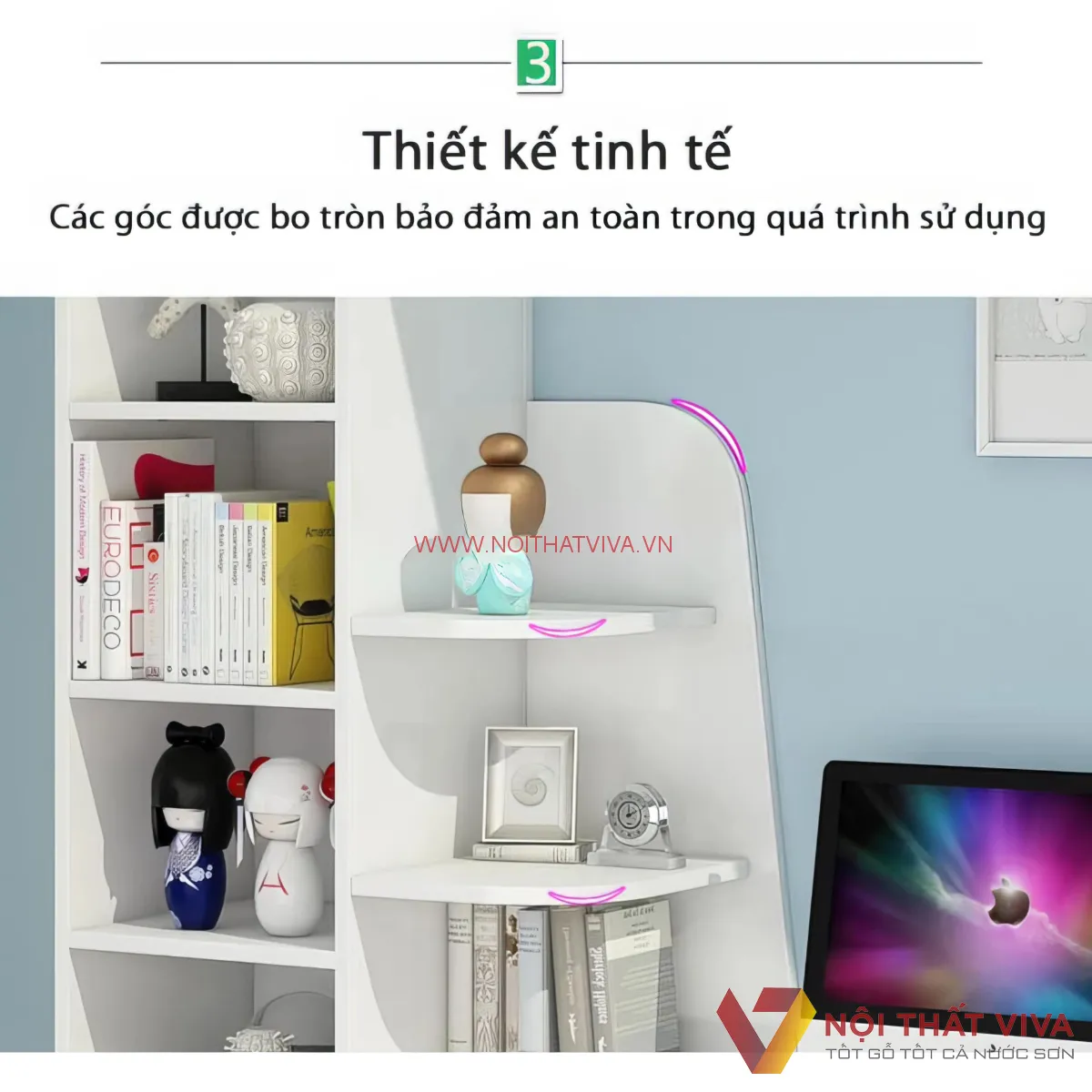 Bàn Làm Việc Kết Hợp Kệ Sách Đa Năng Chất Lượng Bền Bỉ