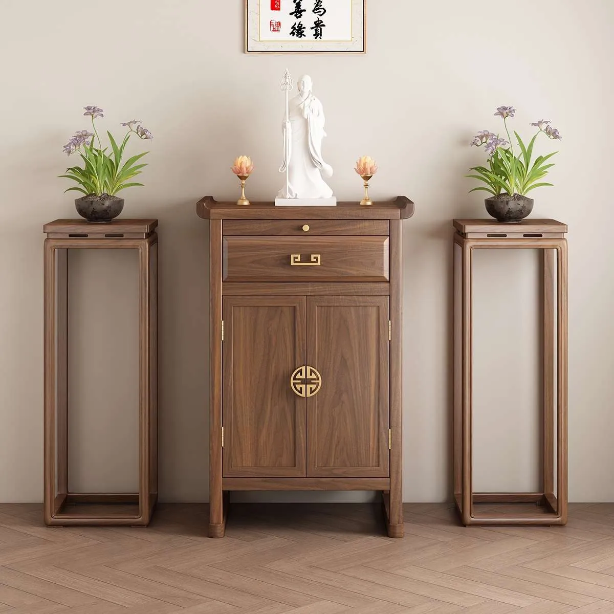 Bàn Thờ Gỗ Công Nghiệp