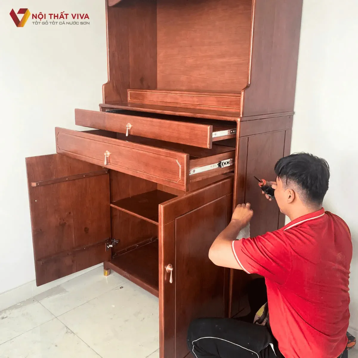 Bàn Thờ Gỗ Công Nghiệp