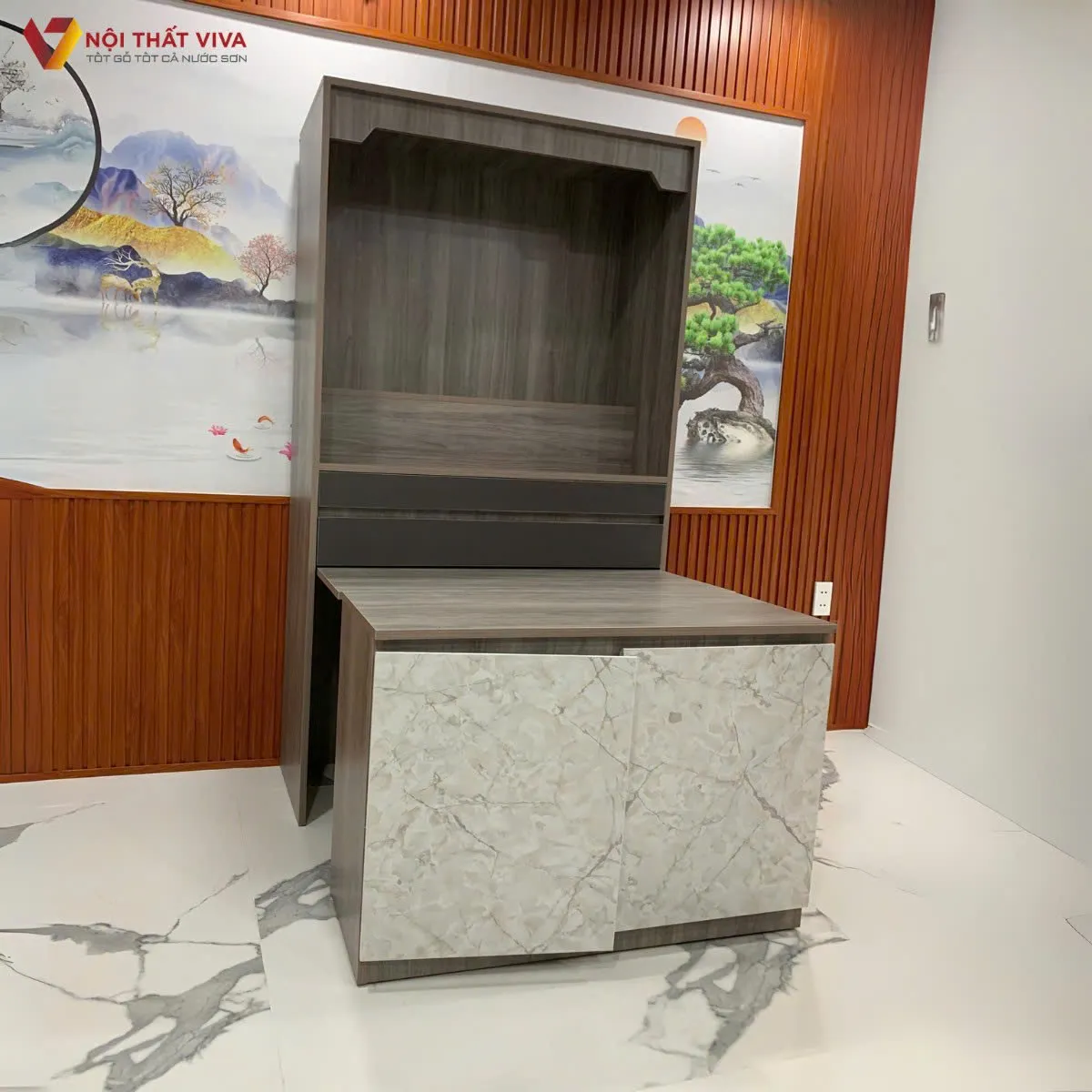 Bàn Thờ Gỗ Công Nghiệp