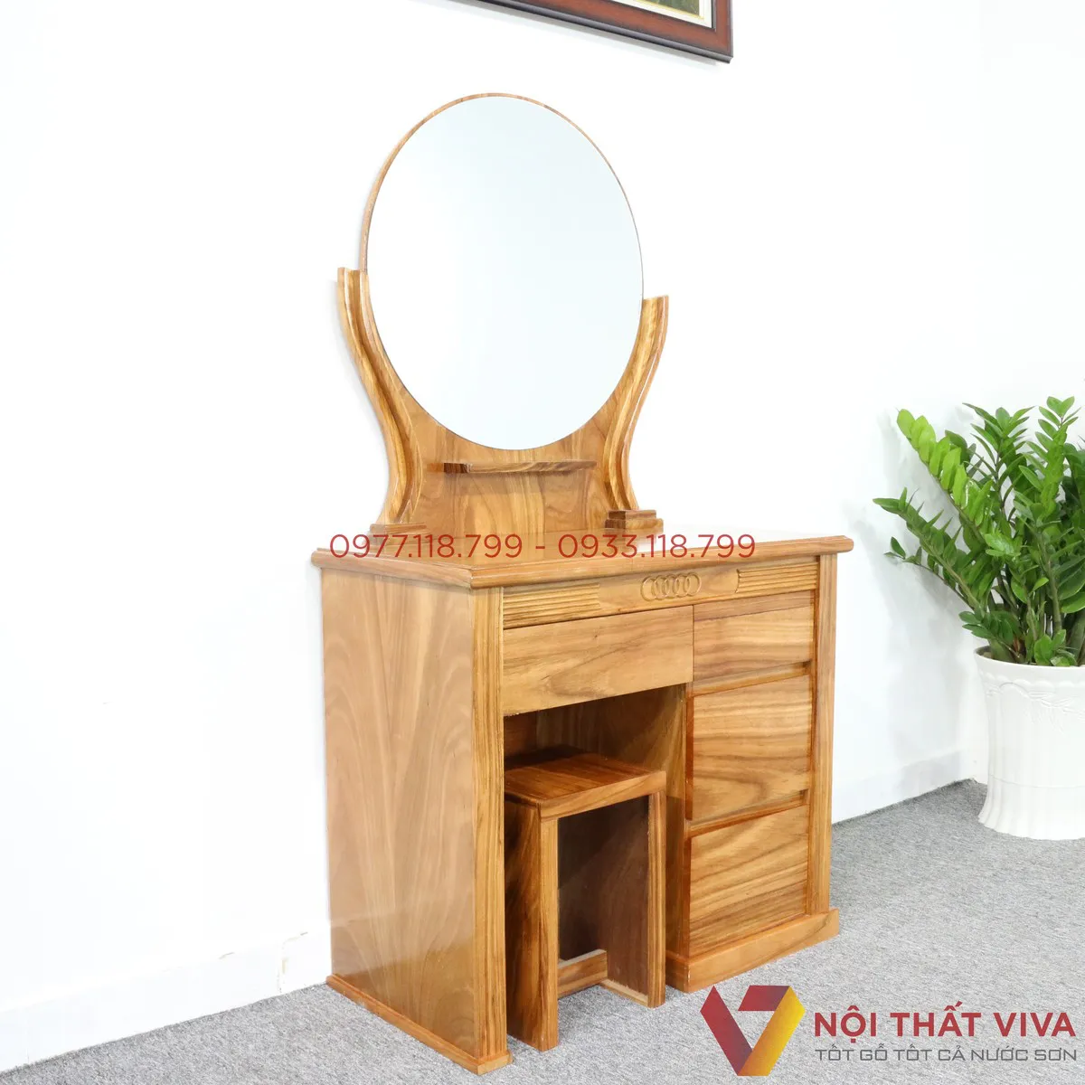 Bàn trang điểm có kệ - Cực tiện nghi với nhiều mẫu giá rẻ chất lượng