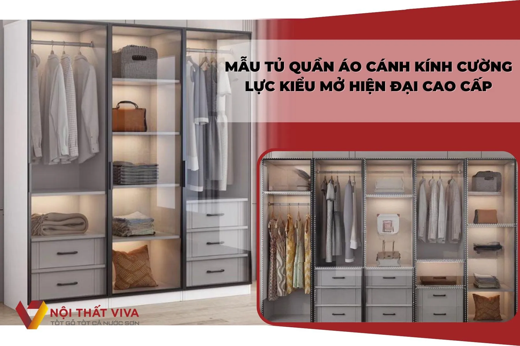 Báo Giá Tủ Quần Áo Cánh Kính Đẹp Rẻ, Giá Tận Xưởng Được Yêu Thích Nhất