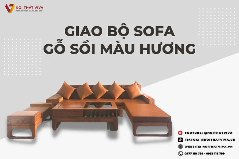 bộ sofa phòng khách hiện đại
