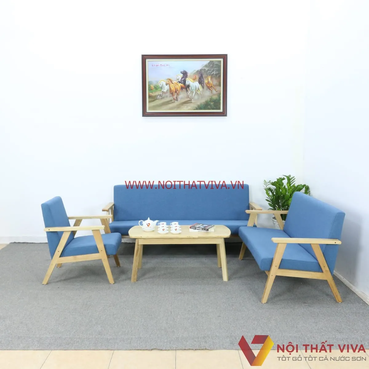 bộ sofa phòng khách hiện đại
