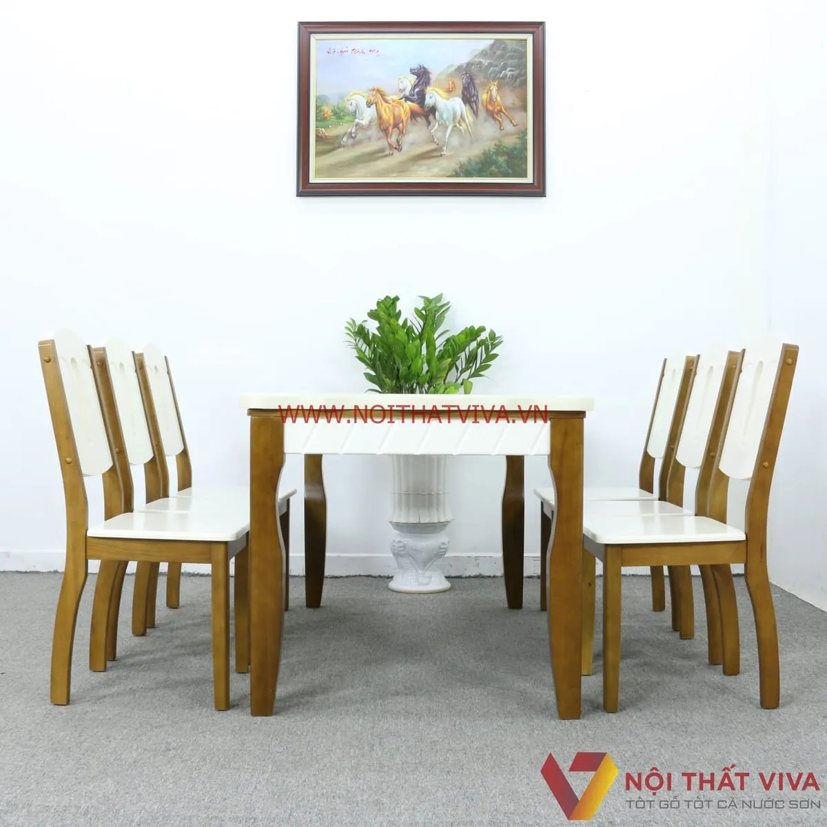 Bộ Bàn Ăn 6 Ghế