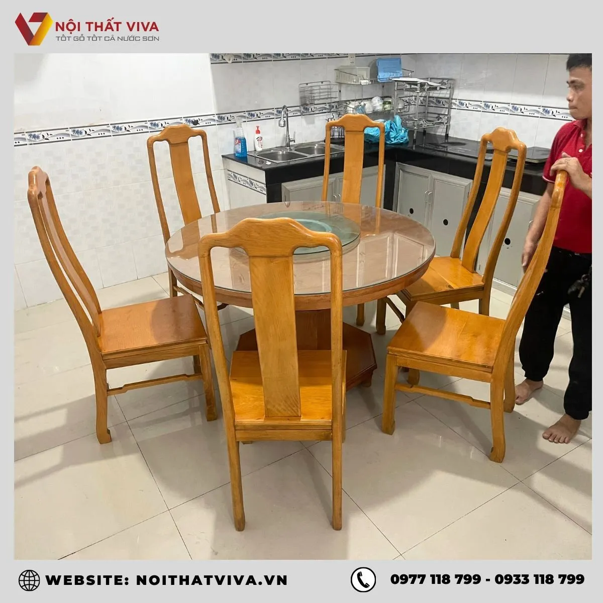 Bộ Bàn Ăn 6 Ghế