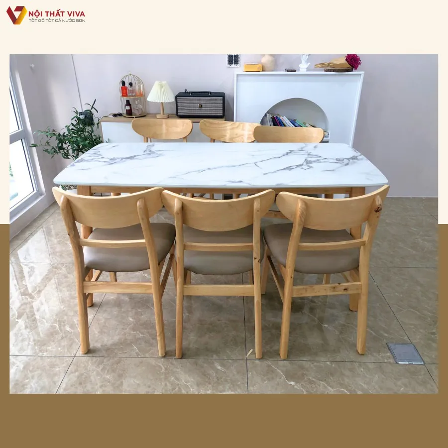 Bộ Bàn Ăn 6 Ghế