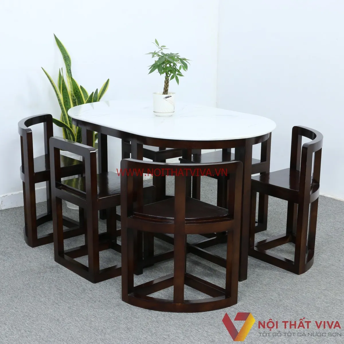 Bộ Bàn Ăn 6 Ghế