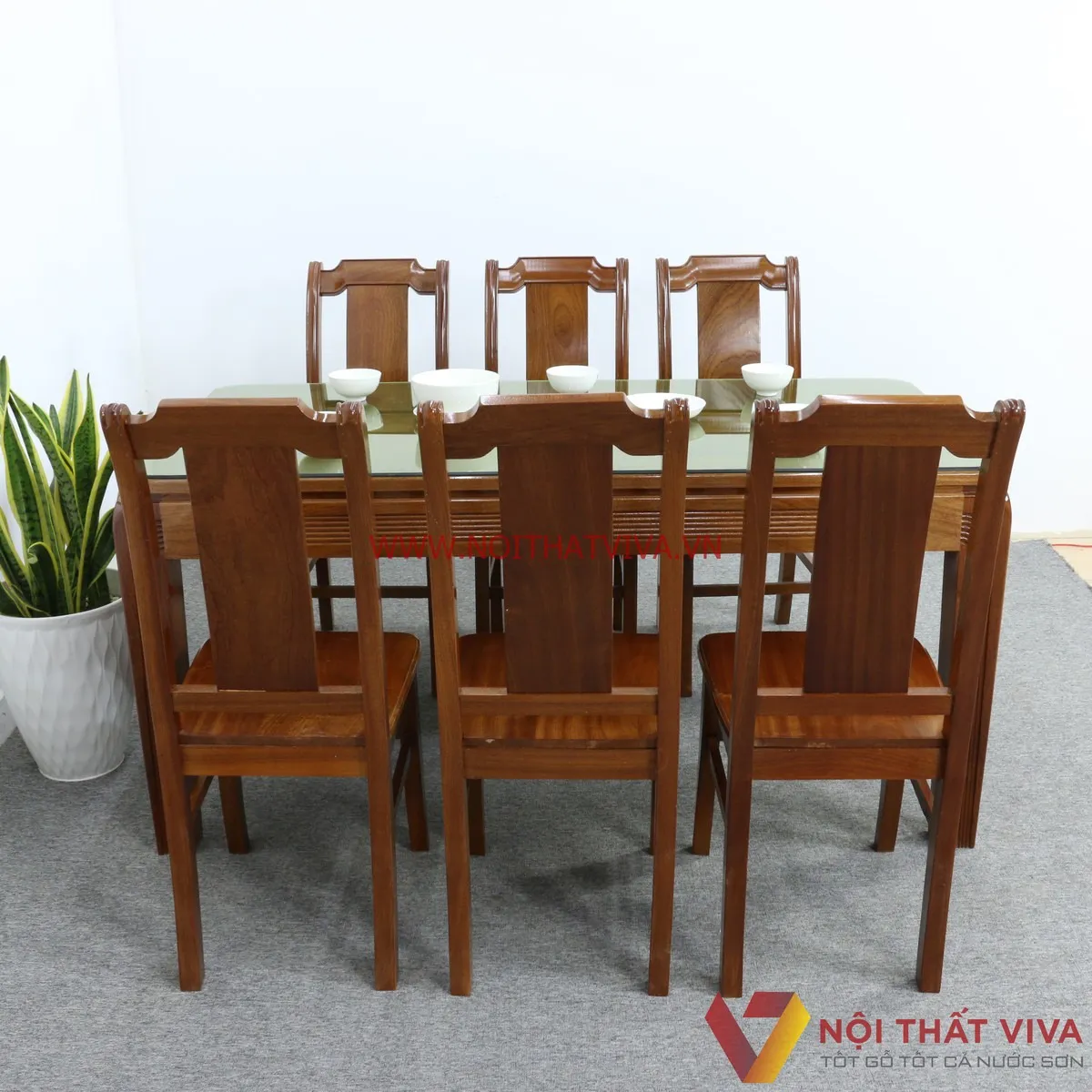 Bộ Bàn Ăn 6 Ghế