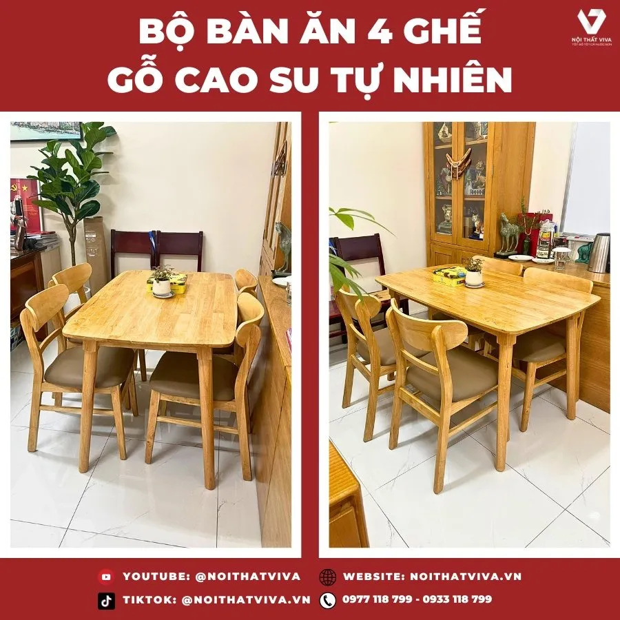 Bộ Bàn Ăn Hiện Đại