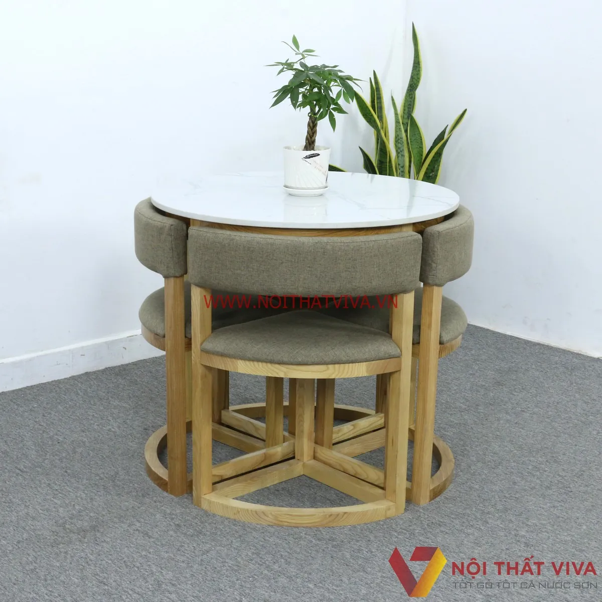 Bộ Bàn Ăn Tròn