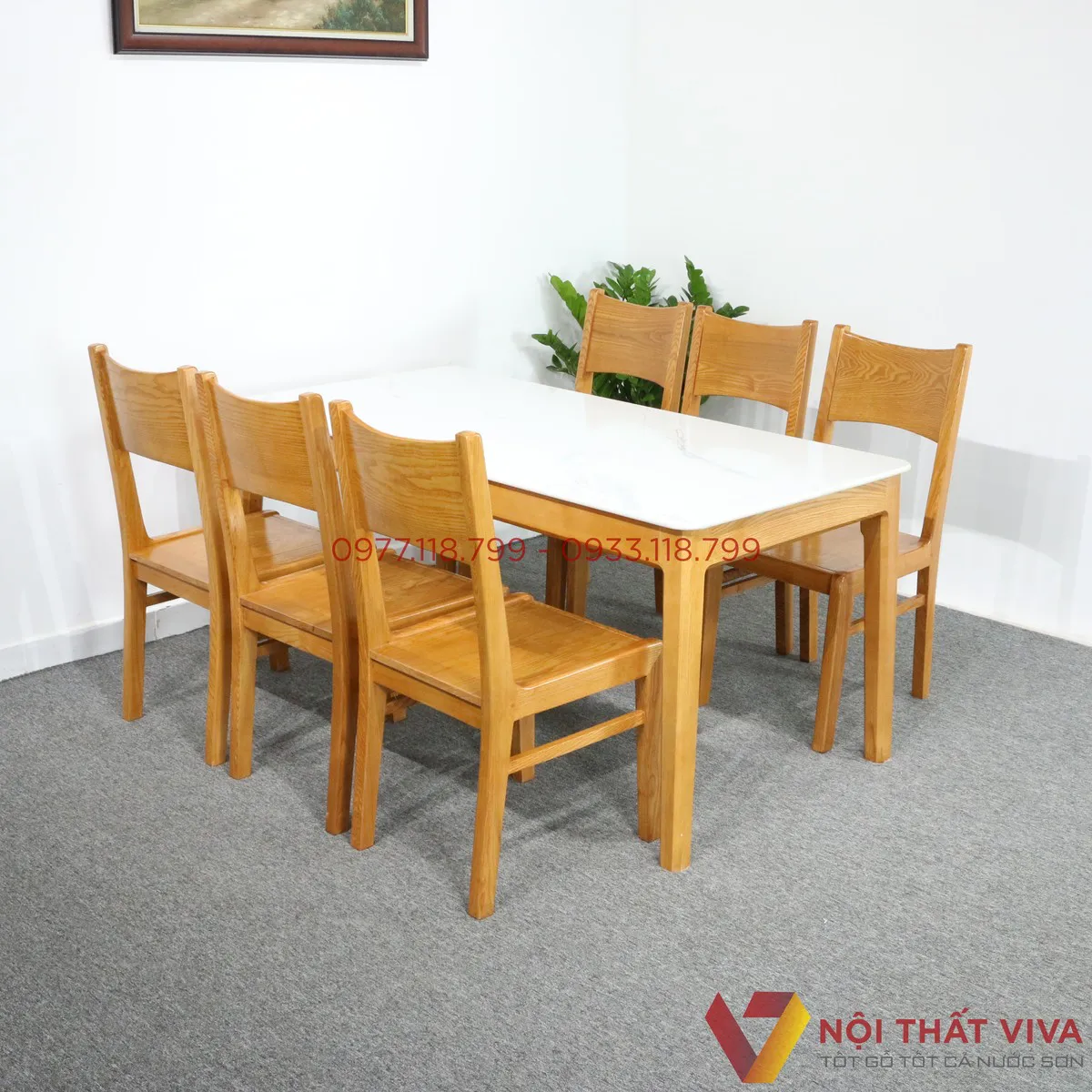 Bộ sưu tập 6 mẫu bàn ăn gỗ đơn giản cho không gian phòng bếp hiện đại