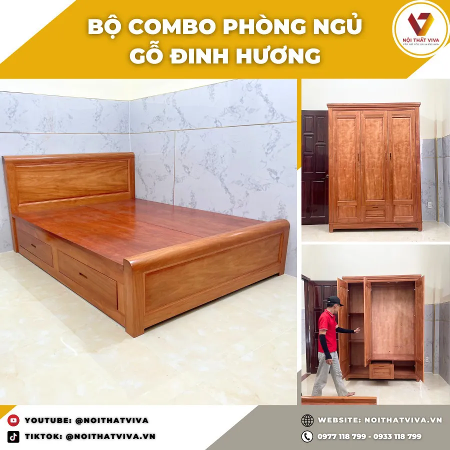 Combo Phòng Ngủ Hiện Đại