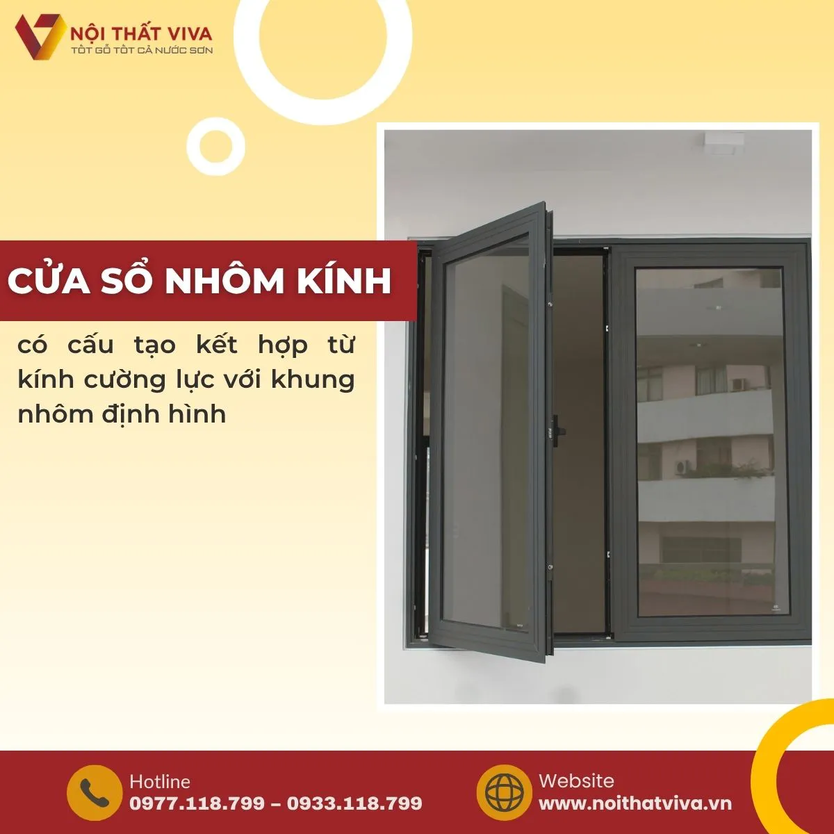 Cửa Sổ Nhôm Kính
