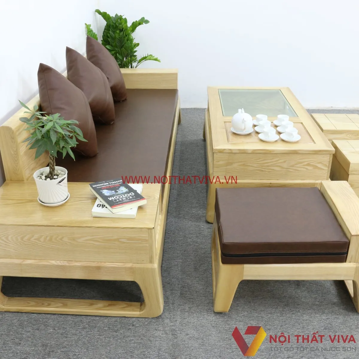 Giá bộ sofa gỗ phòng khách và 3 mẹo cực hay nên áp dụng khi đi mua