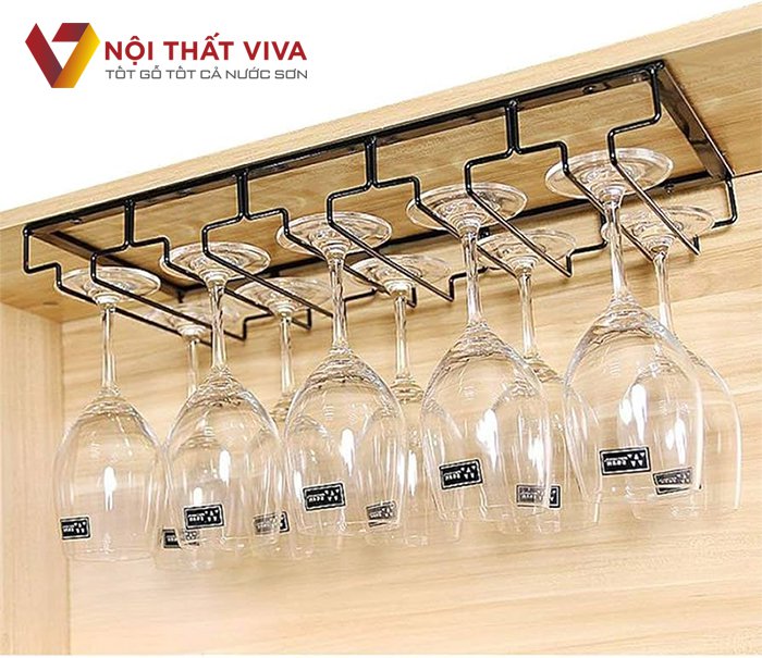 Giá treo ly ngược giá rẻ, đẹp, dễ sử dụng tại Nội thất Viva.