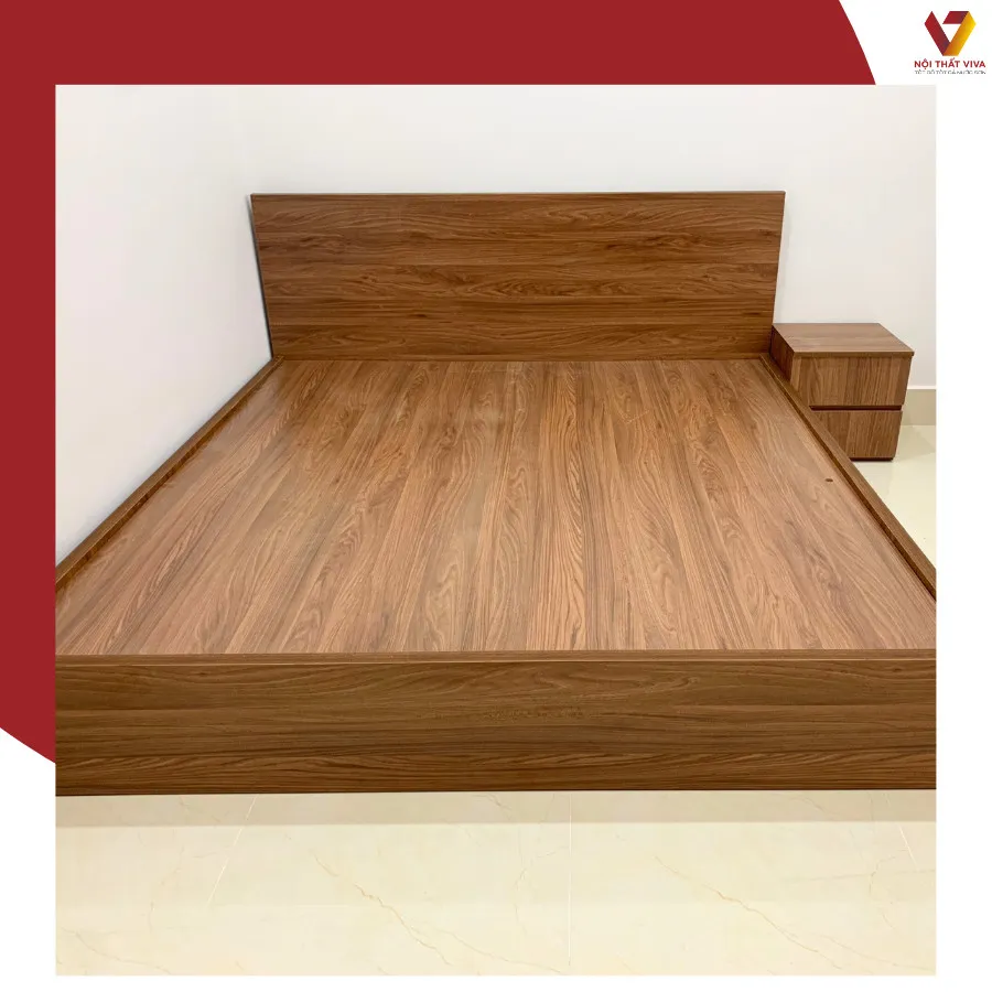 Giao Lắp Combo Phòng Ngủ Giá Rẻ Màu Nâu Vân Gỗ - Đẹp Và Tiết Kiệm