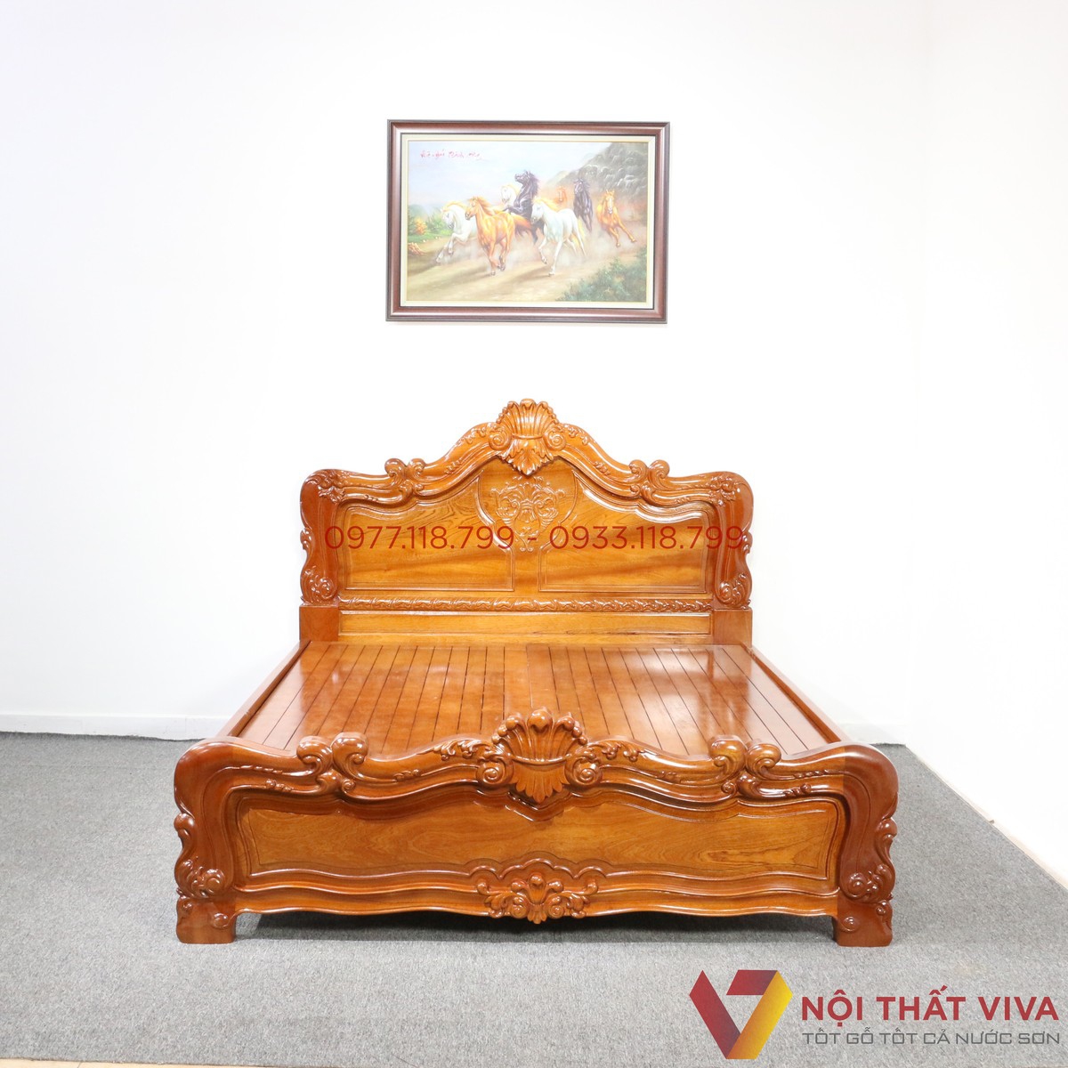 Giường ngủ gỗ lát – Món đồ nội thất thể hiện sự đẳng cấp cho phòng ngủ