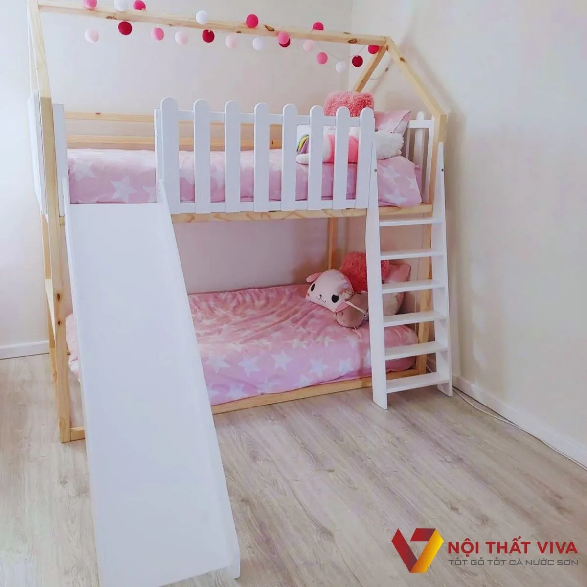 Tổng Hợp Mẫu Giường Tầng Trẻ Em Đẹp Gi&aacute; Rẻ, Giường Tầng Cho B&eacute; Trai, B&eacute; G&aacute;i 