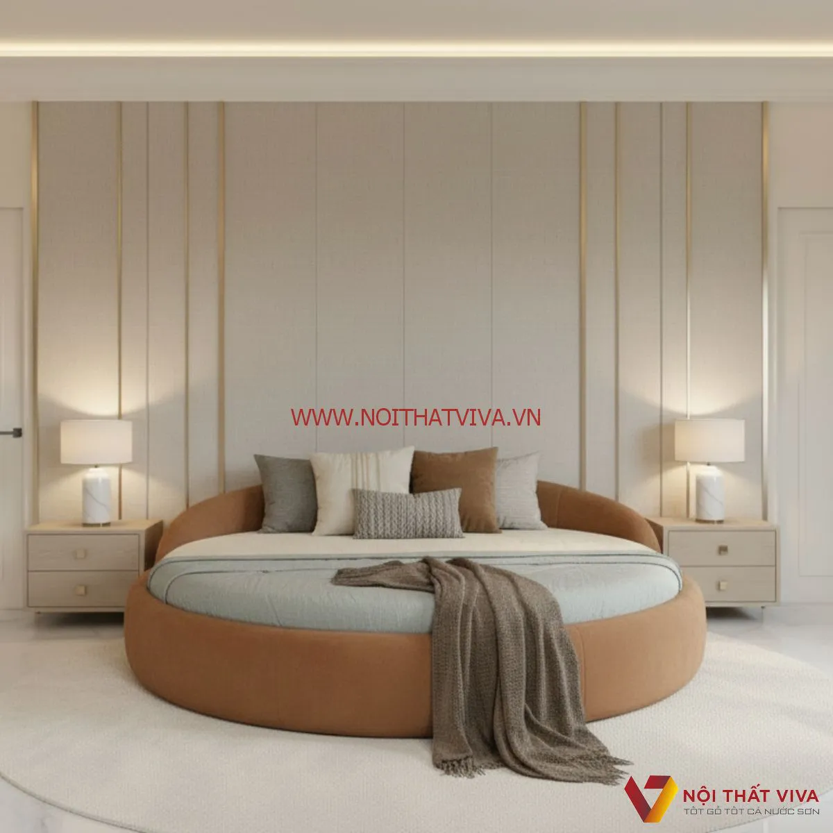 Giường Tr&ograve;n